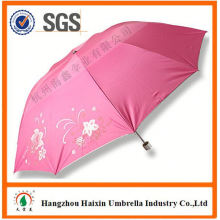 Parapluie de lacet dernière usine gros Parasol Print Logo